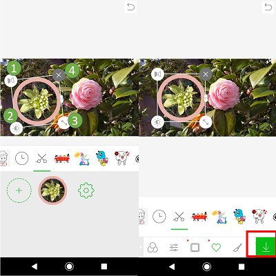 Line Cameraアプリの使い方 白黒 反転 モザイク フィルターなどの加工方法 アンドロイドゲート